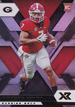 2020 Panini Chronicles Draft Picks - XR Rookies #8 D'Andre Swift Front