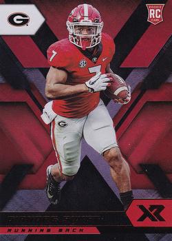 2020 Panini Chronicles Draft Picks - XR Rookies Red #8 D'Andre Swift Front