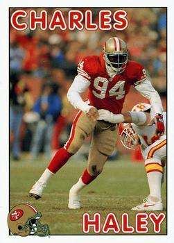 1992 San Francisco 49ers Police #3 Charles Haley Front