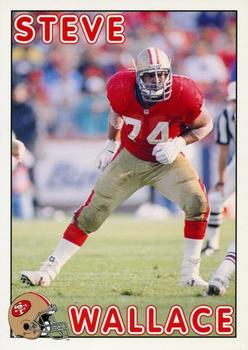 1992 San Francisco 49ers Police #37 Steve Wallace Front