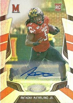 2020 Panini Chronicles Draft Picks - Certified Rookies Signatures Mirror #18 Anthony McFarland Jr. Front