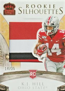 2020 Panini Chronicles Draft Picks - Crown Royale Rookie Silhouettes Prime #18 K.J. Hill Front