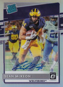 2020 Panini Chronicles Draft Picks - Donruss Optic Rated Rookies Draft Picks Signatures #16 Sean McKeon Front