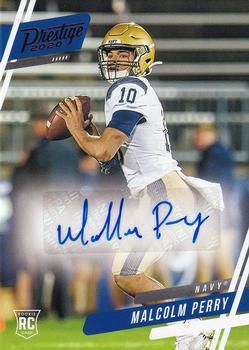 2020 Panini Chronicles Draft Picks - Prestige Draft Picks Signatures Red #21 Malcolm Perry Front