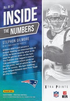 2020 Panini Prestige - Inside the Numbers #IN-SG Stephon Gilmore Back