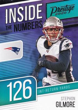 2020 Panini Prestige - Inside the Numbers #IN-SG Stephon Gilmore Front