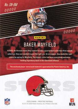 2020 Panini Prestige - Stars of the NFL #SN-BM Baker Mayfield Back