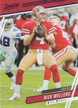 2020 Panini Prestige - Xtra Points Blue #3 Nick Mullens Front