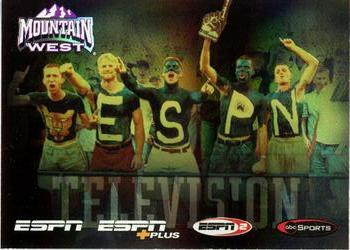 2001 Mountain West Conference #NNO Television Front