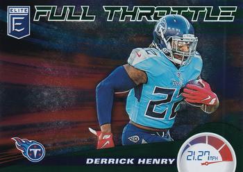 2020 Donruss Elite - Full Throttle Green #7 Derrick Henry Front