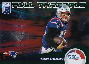 2020 Donruss Elite - Full Throttle Green #25 Tom Brady Front