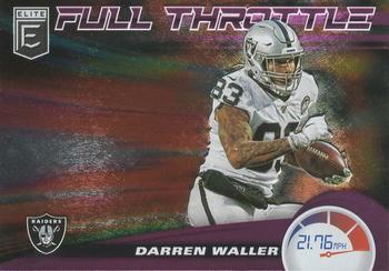 2020 Donruss Elite - Full Throttle Pink #9 Darren Waller Front