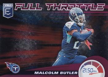 2020 Donruss Elite - Full Throttle Pink #18 Malcolm Butler Front