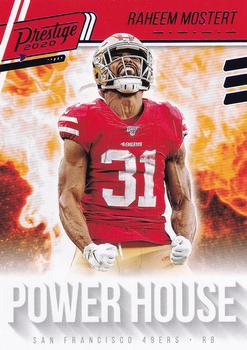 2020 Panini Prestige - Power House Xtra Points Blue #PH-RM Raheem Mostert Front