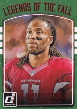 2016 Donruss - Legends of the Fall Red Foil #20 Larry Fitzgerald Front