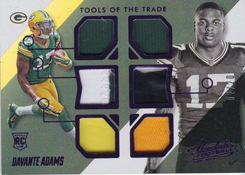 2014 Panini Absolute - Tools of the Trade Complete Rookies Anniversary #DA Davante Adams Front