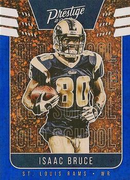 2020 Panini Prestige - Old School Xtra Points Blue #OS-IB Isaac Bruce Front