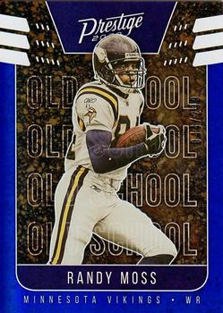 2020 Panini Prestige - Old School Xtra Points Blue #OS-RM Randy Moss Front