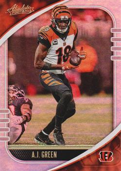 2020 Panini Absolute #1 A.J. Green Front