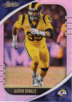 2020 Panini Absolute #61 Aaron Donald Front