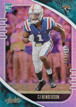 2020 Panini Absolute #113 CJ Henderson Front