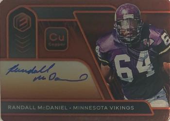 2020 Panini Elements - Steel Signatures Copper #SS-RM Randall McDaniel Front