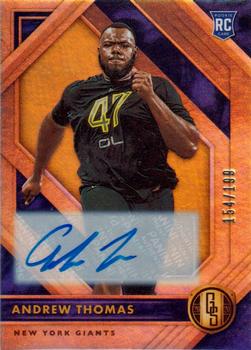 2020 Panini Gold Standard - Rookies Autographs #154 Andrew Thomas Front