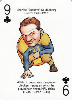 2006 Hero Decks Green Bay Packers Football Heroes Playing Cards #9♣ Charles 