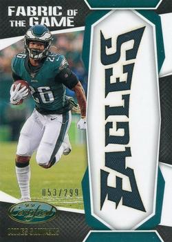 2020 Panini Certified - Fabric of the Game #FG-MS Miles Sanders Front
