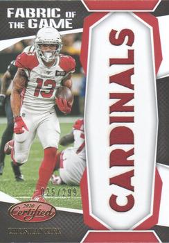 2020 Panini Certified - Fabric of the Game #FG-CK Christian Kirk Front