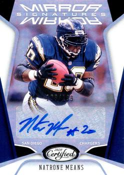 2020 Panini Certified - Mirror Signatures #MS-NM Natrone Means Front