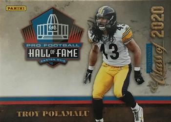 2020 Panini Pro Football Hall of Fame #5 Troy Polamalu Front