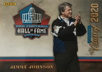 2020 Panini Pro Football Hall of Fame #7 Jimmy Johnson Front
