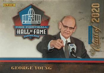 2020 Panini Pro Football Hall of Fame #14 George Young Front