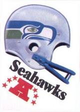 1983 Kellogg's Touchdown Game Stickers #NNO Seattle Seahawks Front