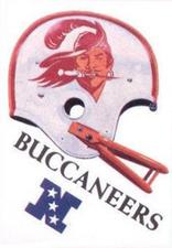 1983 Kellogg's Touchdown Game Stickers #NNO Tampa Bay Buccaneers Front