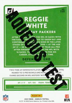 2020 Donruss - Aqueous Test #110 Reggie White Back