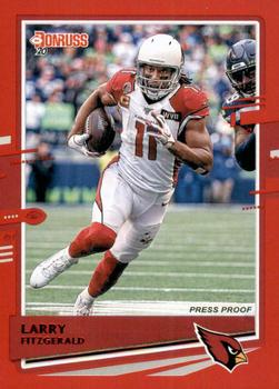 2020 Donruss - Press Proof Red #20 Larry Fitzgerald Front
