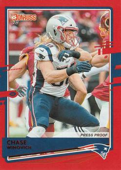 2020 Donruss - Press Proof Red #173 Chase Winovich Front