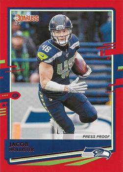 2020 Donruss - Press Proof Red #228 Jacob Hollister Front