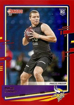 2020 Donruss - Press Proof Red #300 Nate Stanley Front