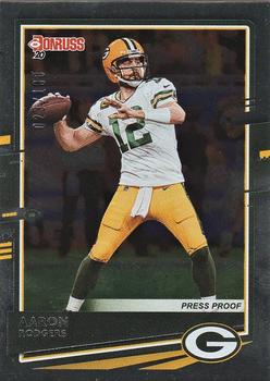 2020 Donruss - Press Proof Silver #103 Aaron Rodgers Front