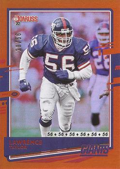 2020 Donruss - Jersey Number #190 Lawrence Taylor Front