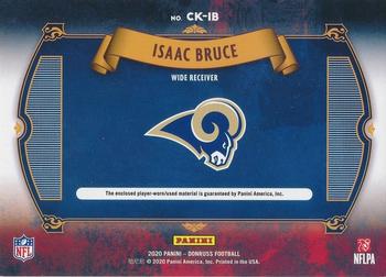 2020 Donruss - Canton Kings #CK-IB Isaac Bruce Back