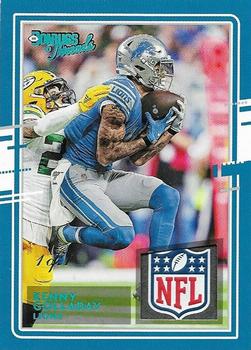 2020 Donruss - Donruss Threads NFL Shield Laundry Tag #4 Kenny Golladay Front