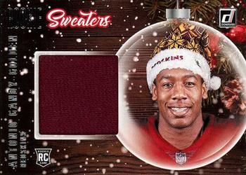 2020 Donruss - Rookie Holiday Sweater #SW-AG Antonio Gandy-Golden Front