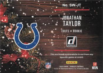 2020 Donruss - Rookie Holiday Sweater #SW-JT Jonathan Taylor Back