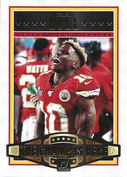 2020 Donruss - The Champ is Here #CH-TH Tyreek Hill Front