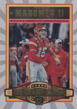 2020 Donruss - The Champ is Here Holo #CH-PM Patrick Mahomes II Front