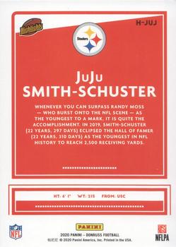 2020 Donruss - Highlights #H-JUJ JuJu Smith-Schuster Back